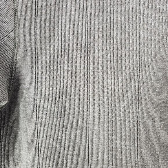 Columbia Ribbed 1/4 Zip Mock Neck Pullover Sweater Mens Size Large Gray EUC - Picture 4 of 11